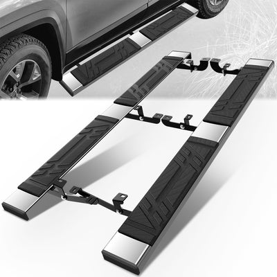 6.5 in. W Flat Step Bar Running Boards <br> 14-23 Jeep Cherokee