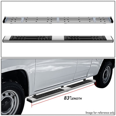 6.5 in. W Flat Step Bar Running Boards <br> 15-25 Chevy/GMC Colorado Canyon Crew Cab