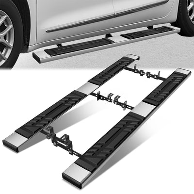 6.5 in. W Flat Step Bar Running Boards <br> 17-23 Chrysler Pacifica
