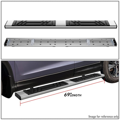 6.5 in. W Flat Step Bar Running Boards <br> 07-16 Honda CR-V