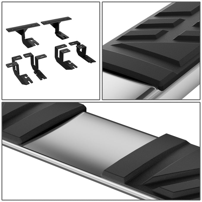 6.5 in. W Flat Step Bar Running Boards <br> 17-22 Honda CR-V