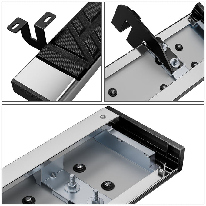 6.5 in. W Flat Step Bar Running Boards <br> 17-22 Honda CR-V
