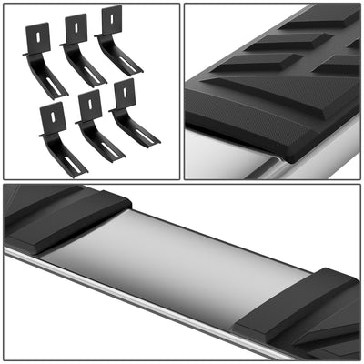 6.5 in. W Flat Step Bar Running Boards <br> 14-19 Chevy/GMC Silverado Sierra 1500-3500HD