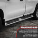 6.5 in. W Flat Step Bar Running Boards <br> 19-24 Chevy/GMC Silverado Sierra 1500 2500 3500HD Standard Cab