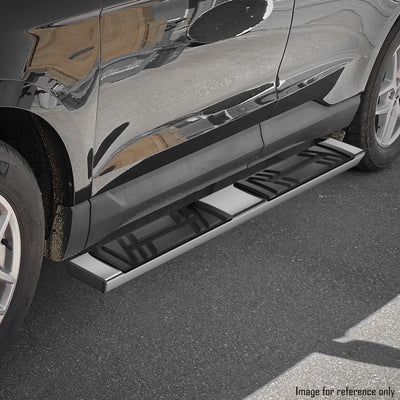 6.5 in. W Flat Step Bar Running Boards <br> 15-24 Ford Edge