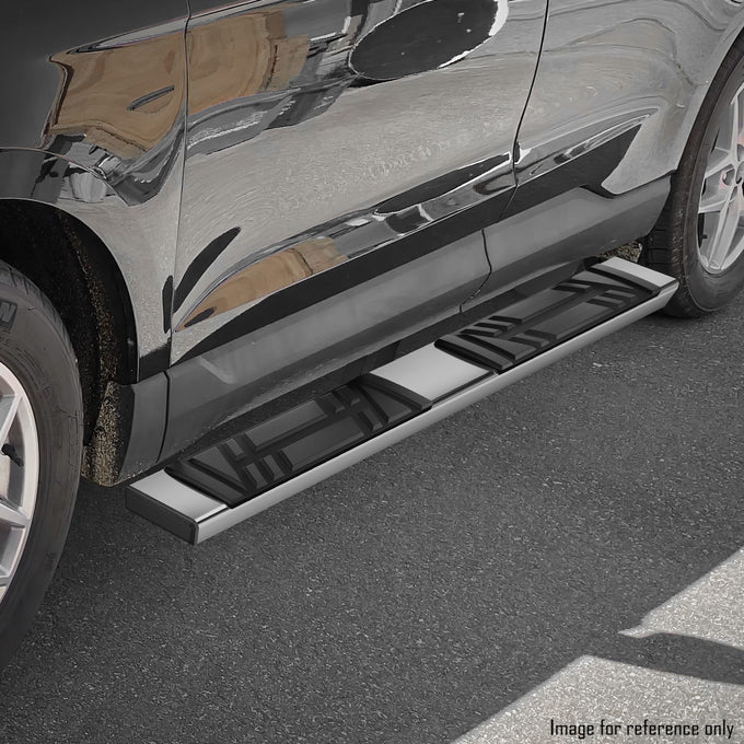 6.5 in. W Flat Step Bar Running Boards <br> 15-24 Ford Edge