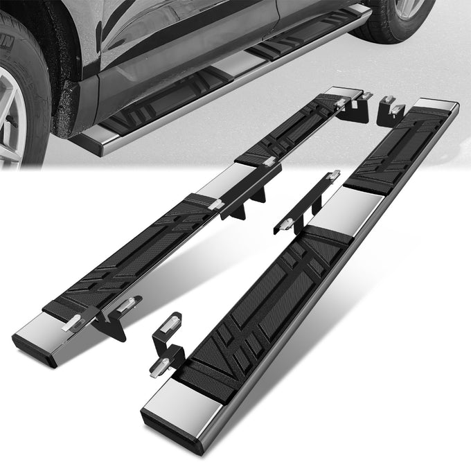 6.5 in. W Flat Step Bar Running Boards <br> 15-24 Ford Edge