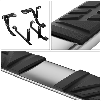 6.5 in. W Flat Step Bar Running Boards <br> 18-25 Chevy Equinox