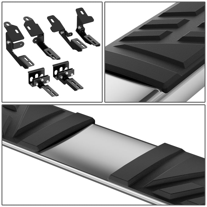 6.5 in. W Flat Step Bar Running Boards <br> 11-19 Ford Explorer