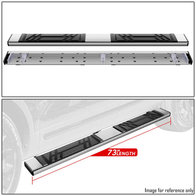 6.5 in. W Flat Step Bar Running Boards <br> 11-19 Ford Explorer
