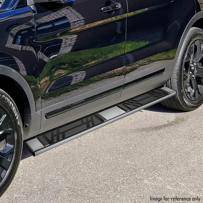 6.5 in. W Flat Step Bar Running Boards <br> 11-19 Ford Explorer