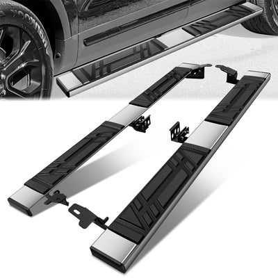6.5 in. W Flat Step Bar Running Boards <br> 11-19 Ford Explorer