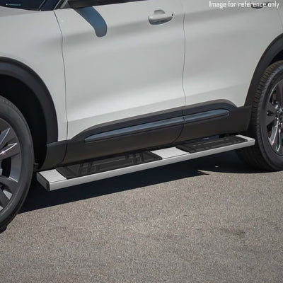 6.5 in. W Flat Step Bar Running Boards <br> 20-25 Ford Explorer, Lincoln Aviator