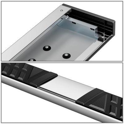 6.5in. Running Boards Step Nerf Bar <br>04-14 Ford F150 Lincoln Mark LT Crew Cab