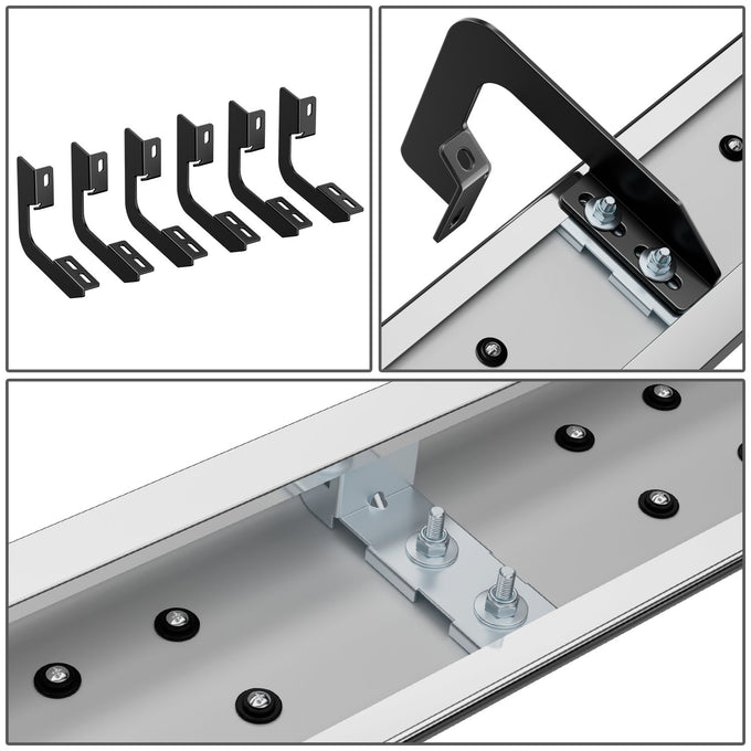 6.5in. Side Running Boards Pedal Step Nerf Bar <br>04-14 Ford F150 Extended Cab