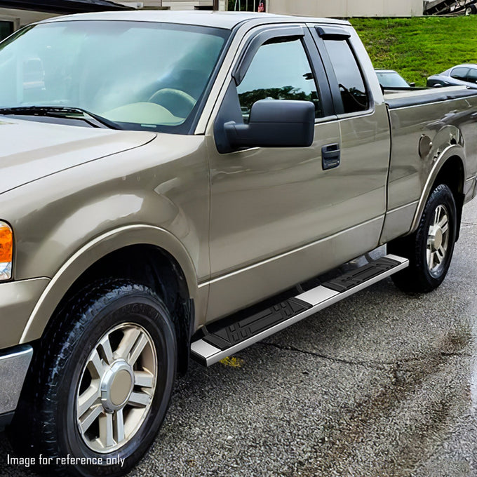 6.5in. Side Running Boards Pedal Step Nerf Bar <br>04-14 Ford F150 Extended Cab