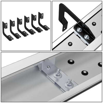 6.5in. Running Boards Step Bar <br>04-14 Ford F150 Lincoln Mark LT Regular Cab