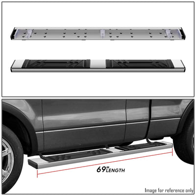 6.5in. Running Boards Step Bar <br>04-14 Ford F150 Lincoln Mark LT Regular Cab