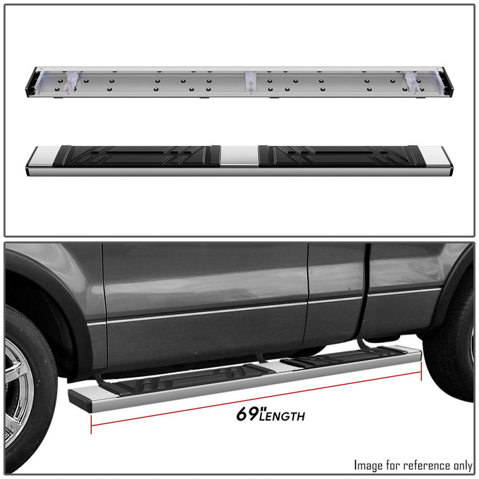 6.5in. Running Boards Step Bar <br>04-14 Ford F150 Lincoln Mark LT Regular Cab