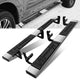 6.5 in. W Flat Step Bar Running Boards <br> 15-24 Ford F-150 F-250 F-350 Super Duty