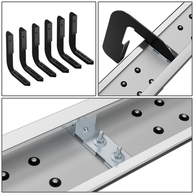 6.5in. Side Step Nerf Bar Running Boards <br>99-16 Ford F250 F350 F450 SD Crew Cab