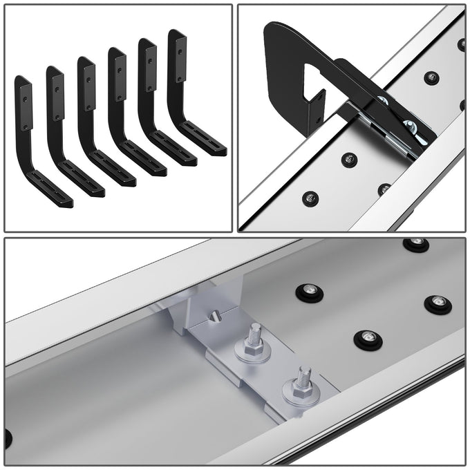 6.5in. Side Step Bar Running Boards <br>99-16 Ford F250 F350 F450 SD Extended Cab