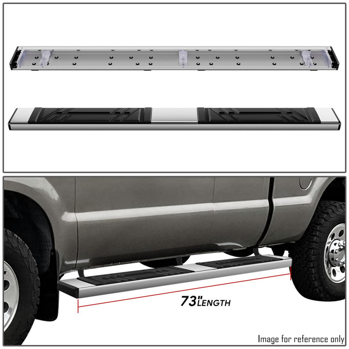 6.5in. Side Step Bar Running Boards <br>99-16 Ford F250 F350 F450 SD Extended Cab