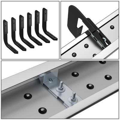 6.5in. Side Step Bar Running Boards <br>99-16 Ford F250 F350 F450 SD Regular Cab