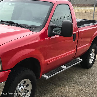 6.5in. Side Step Bar Running Boards <br>99-16 Ford F250 F350 F450 SD Regular Cab