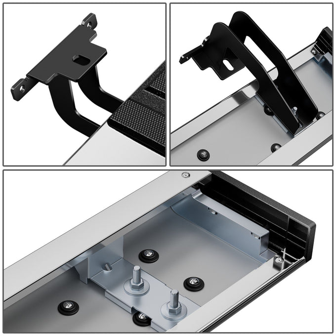 6.5 in. W Flat Step Bar Running Boards <br> 11-21 Jeep Grand Cherokee, 11-23 Dodge Durango