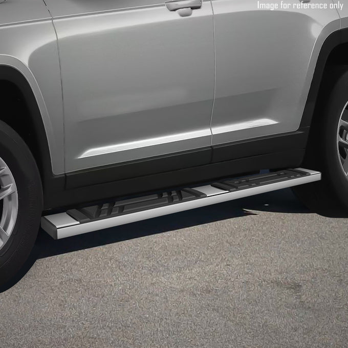 6.5 in. W Flat Step Bar Running Boards <br> 11-21 Jeep Grand Cherokee, 11-23 Dodge Durango