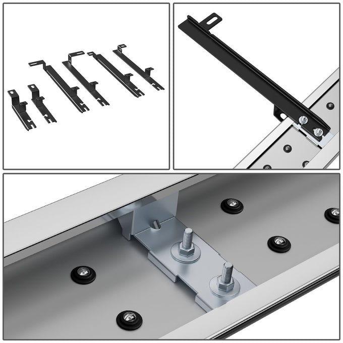 6.5 in. W Flat Step Bar Running Boards <br> 15-24 Nissan Murano