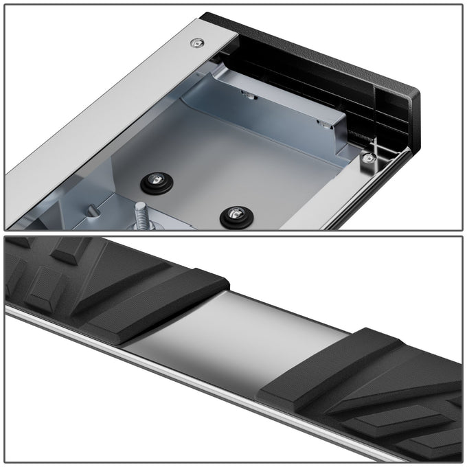 6.5 in. W Flat Step Bar Running Boards <br> 15-24 Nissan Murano