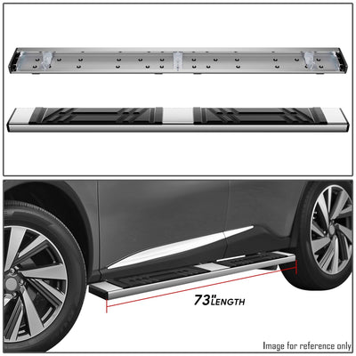 6.5 in. W Flat Step Bar Running Boards <br> 15-24 Nissan Murano