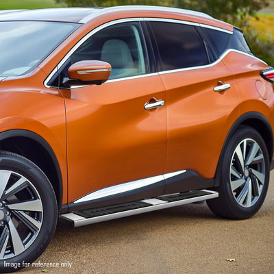 6.5 in. W Flat Step Bar Running Boards <br> 15-24 Nissan Murano