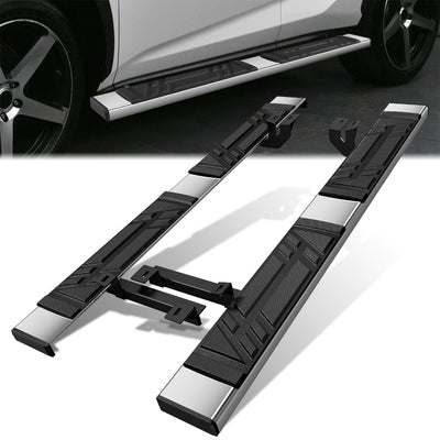 6.5 in. W Flat Step Bar Running Boards <br> 15-21 Lexus NX200t NX300 NX300h