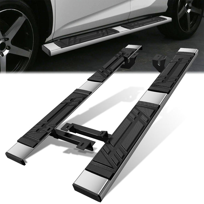 6.5 in. W Flat Step Bar Running Boards <br> 15-21 Lexus NX200t NX300 NX300h