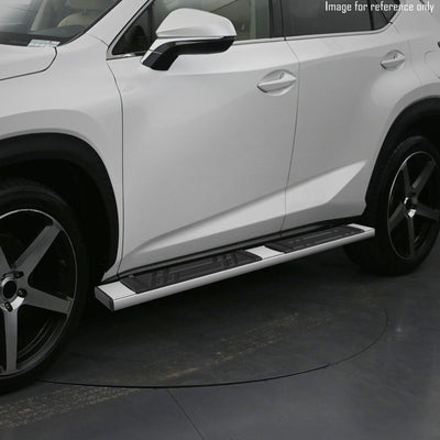 6.5 in. W Flat Step Bar Running Boards <br> 15-21 Lexus NX200t NX300 NX300h