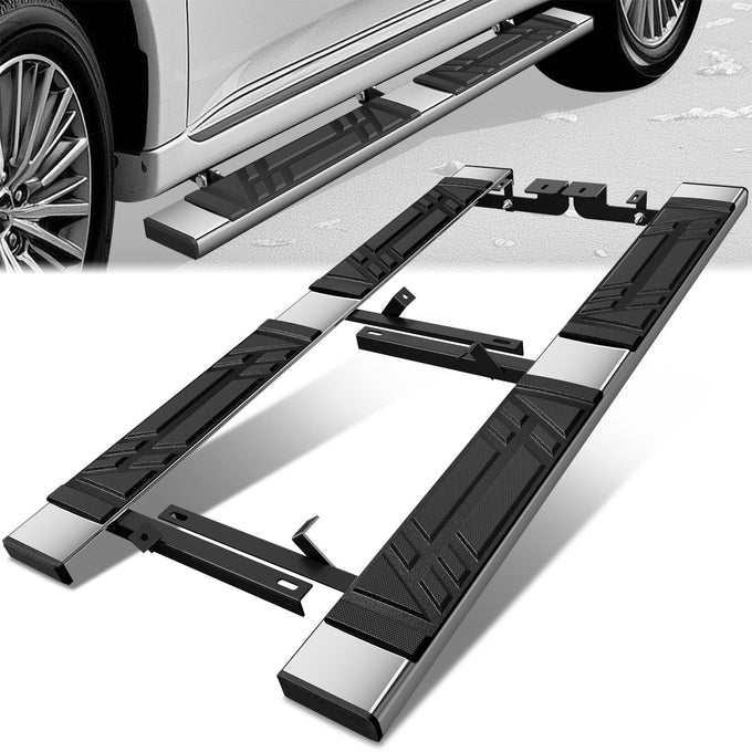 6.5 in. W Flat Step Bar Running Boards <br> 11-21 Mitsubishi Outlander