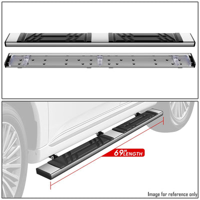 6.5 in. W Flat Step Bar Running Boards <br> 11-21 Mitsubishi Outlander