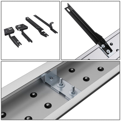 6.5 in. W Flat Step Bar Running Boards <br> 22-24 Mitsubishi Outlander