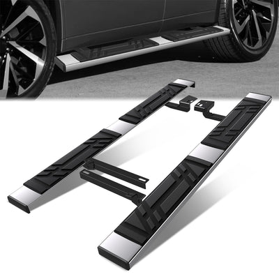 6.5 in. W Flat Step Bar Running Boards <br> 22-24 Mitsubishi Outlander