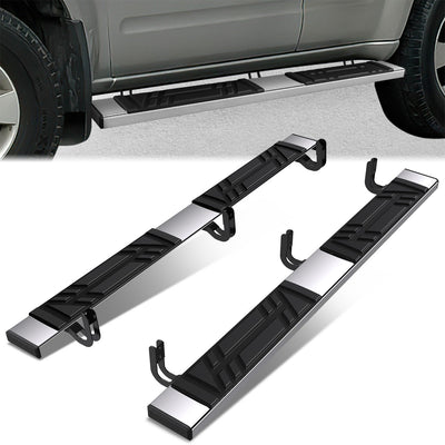 6.5 in. W Flat Step Bar Running Boards <br> 05-12 Nissan Pathfinder