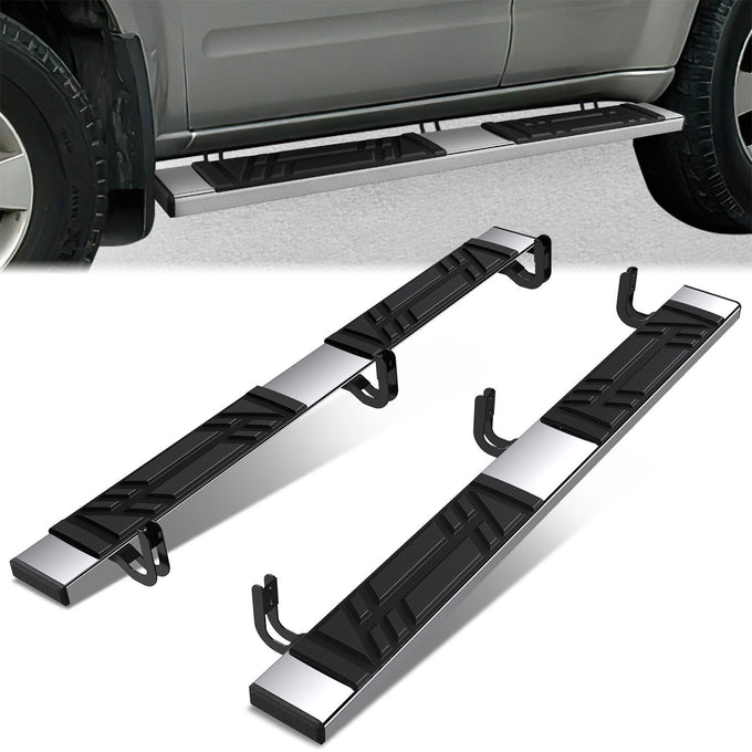 6.5 in. W Flat Step Bar Running Boards <br> 05-12 Nissan Pathfinder