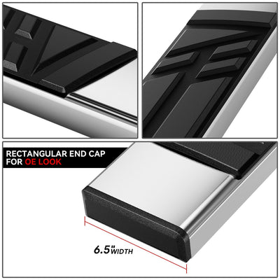 6.5 in. W Flat Step Bar Running Boards <br> 05-12 Nissan Pathfinder