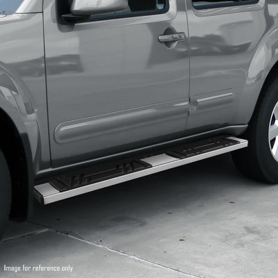 6.5 in. W Flat Step Bar Running Boards <br> 05-12 Nissan Pathfinder