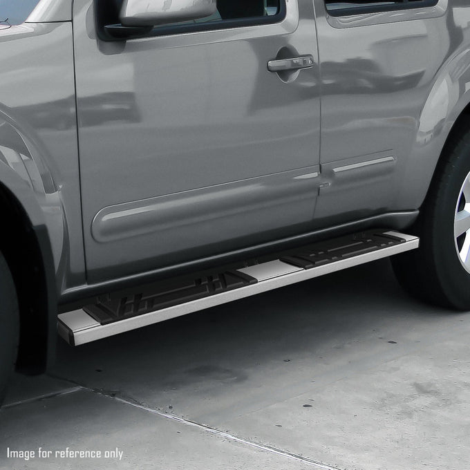6.5 in. W Flat Step Bar Running Boards <br> 05-12 Nissan Pathfinder