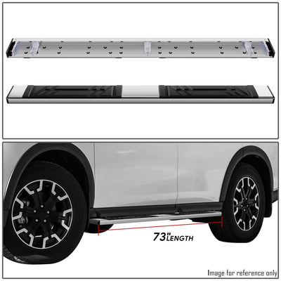 6.5in. Running Boards Side Step Pedal Nerf Bar <br>13-20 Nissan Pathfinder