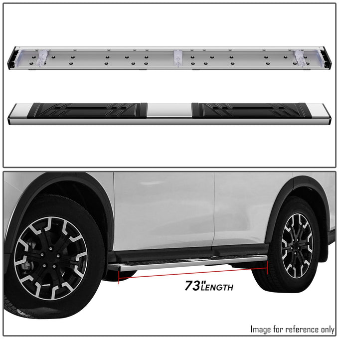 6.5in. Running Boards Side Step Pedal Nerf Bar <br>13-20 Nissan Pathfinder