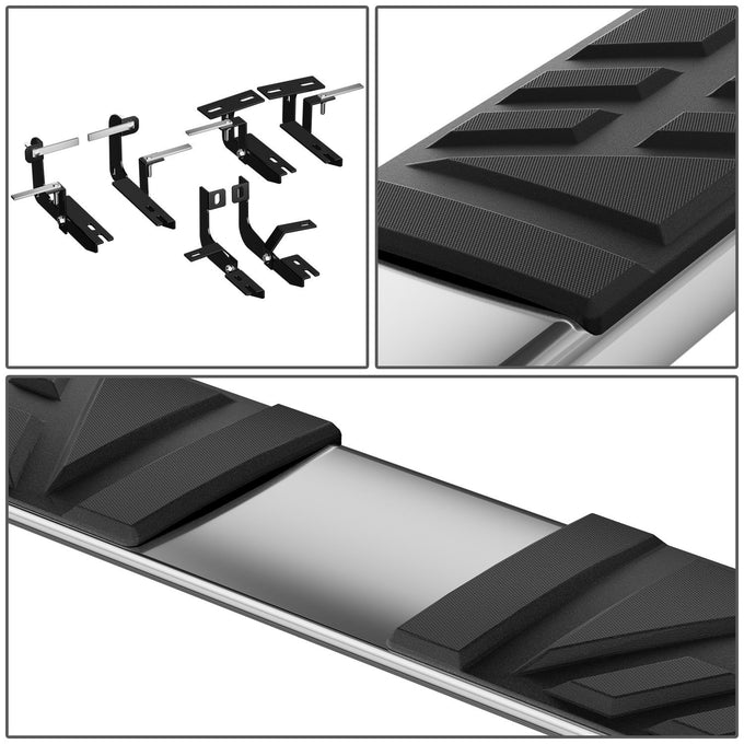 6.5 in. W Flat Step Bar Running Boards <br> 22-24 Nissan Pathfinder